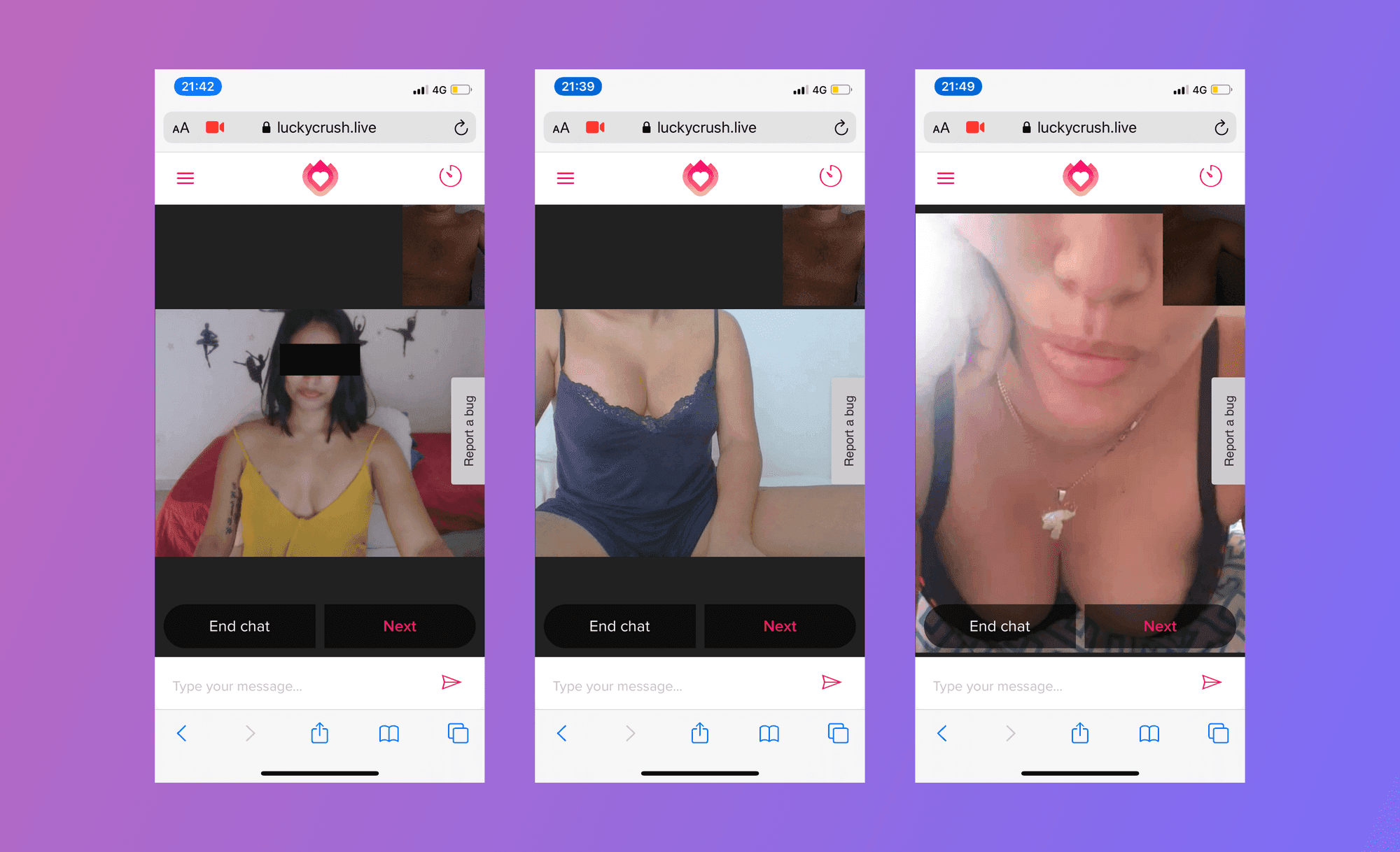 LuckyCrush | Random Video Chat with Gender Filter